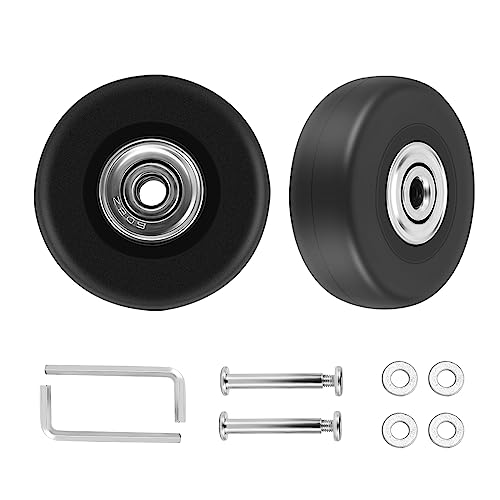 Vjsujehgy 2 SäTze GepäCk Koffer ErsatzräDer Achsen Deluxe Repair Tool AD ​​50Mm von Vjsujehgy