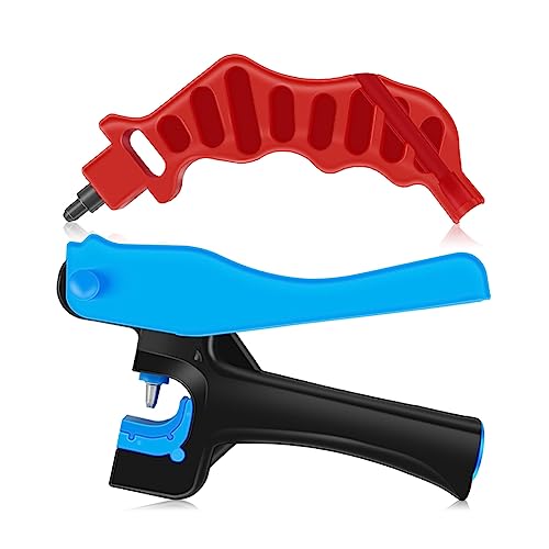 Vjsujehgy 2-Teiliger 4-Mm-Bewässerungsschlauchstanzer für Den Garten zum Einführen Von 16/20/25 mm PE-Rohröffnungsloch-Handwerkzeugsatz für Tropfer von Vjsujehgy