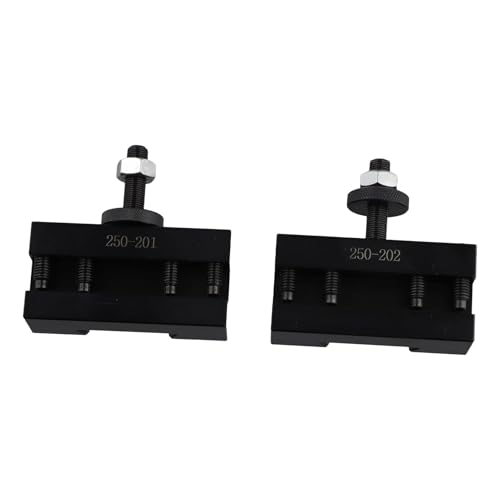 Vjsujehgy 2 Teiliger CNC Drehmaschinen Schnell Werkzeug Halter für Drehmaschinen für Drehmaschinen Werkzeuge 250-201 & 250-202 Vjsujehgy 2 Teiliger CNC Drehmaschinen Schnell Werkzeug Halter für Drehmaschinen für Drehmaschinen Werkzeuge 250-201 & 250-202 von Vjsujehgy