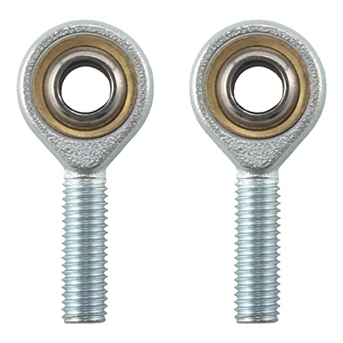 Vjsujehgy 2 X M10 X 1,5 Gelenkkopf mit Stangenkopf und Rosettengelenk, Rechtsgewinde, 10 Mm, Metrisch, Bronze, SA10 von Vjsujehgy