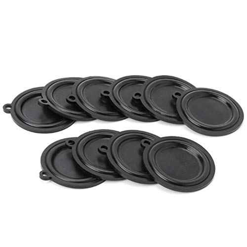 Vjsujehgy 20 Stück 50Mm Gas Heizung Warmwasserbereiter Druck Membran Anschlüsse Wasser-Gas Verbindung Ventil Wasser Film Trommelfell Membran von Vjsujehgy