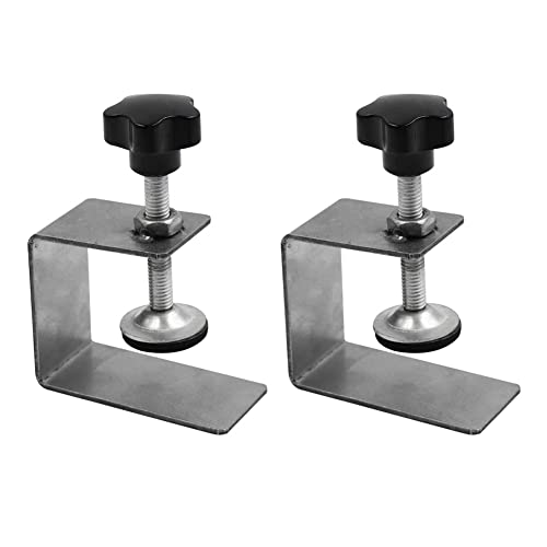 Vjsujehgy 2Pcs Home Improvement Glatte Holzbearbeitung Schubladenfront Installation Clamp Hardware Jig ZubehöR Edelstahl L von Vjsujehgy