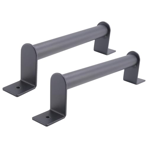 Vjsujehgy 2Pcs Schwarz Carbon Steel -Zuggriff für Garden Gates Garagen Hardware-Kit von Vjsujehgy