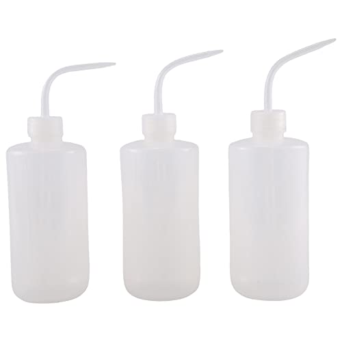 Vjsujehgy 3 StüCk BewäSserungs Flasche 500 Ml 17 Z Pflanze Gieß Wasser Spritz Flasche Plastik SpüL Flasche für Waschen TäTowierung von Vjsujehgy