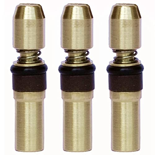 Vjsujehgy 3 StüCk Dreistufiger Kolben Kopf Hoch Druck Kupfer Kopf 6Mm Hoch Druck Pumpe 30Mpa Teile von Vjsujehgy