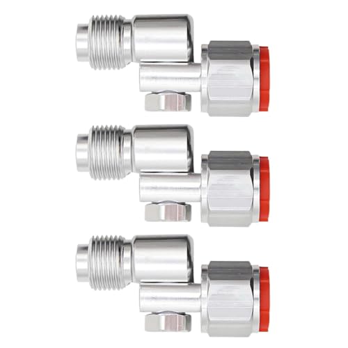 Vjsujehgy 3 Stück 235486 7/8 Gewinde Airless Farbspritzgerät Drehgelenk für 180-Grad-Drehung Airless Farbspritzgerät Drehgelenk von Vjsujehgy