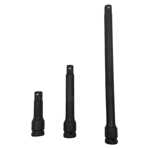 Vjsujehgy 3-Teiliges 1/2-Antriebs-Schlagsteckschlüssel-Verlängerungsstangen-Set Aus -V-Stahl 3, 5, 10 Handwerkzeug, Autoreparaturwerkzeuge, Einfache Installation von Vjsujehgy