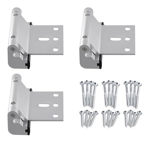 Vjsujehgy 3-Teiliges Türverstärkungsschloss, U-Türverstärkungsschloss Aus Aluminiumlegierung, 3-Sicherheitstürschloss, Haussicherer Türstopper von Vjsujehgy