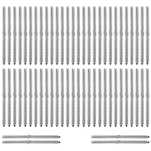 Vjsujehgy 30 Paar Links und Rechts Gewinde Schrauben für 1/8 Kabel GeläNder Treppen DeCk GeläNder für Pfosten VerzöGerung Schrauben Presse System Vjsujehgy 30 Paar Links und Rechts Gewinde Schrauben für 1/8 Kabel GeläNder Treppen DeCk GeläNder für Pfosten VerzöGerung Schrauben Presse System von Vjsujehgy