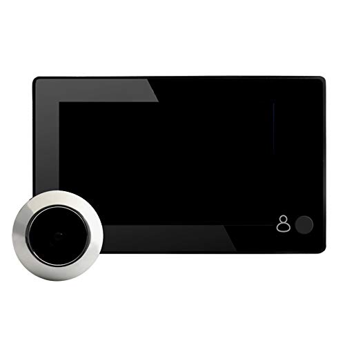 Vjsujehgy 4,3 HD TüR Guckloch 145 Grad Weitwinkel Digital Smart TüRklingel TFT FarbtüR Auge Home Security Kamera Monitor von Vjsujehgy