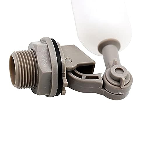 Vjsujehgy 4 PACK 3/4 Wasserschwimmerventil Kunststoff-Wasserfilter-Schwimmerkugelventil mit Verstellbarem Arm für Wassertankpool von Vjsujehgy