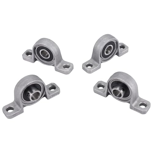 Vjsujehgy 4 StüCk Lagerung GehäUse Flanschlager Flansch 10 Mm KP000 Lagerung Block Stehlager für ZubehöR Teile für 3D Drucker von Vjsujehgy