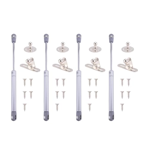 Vjsujehgy 4 StüCke Hydraulische Scharniere TüR Lift Pneumatische StüTz Stange für Schrank KüChe Pneumatische Gas für MöBel Hardware ZubehöR 120N / 12 Kg von Vjsujehgy