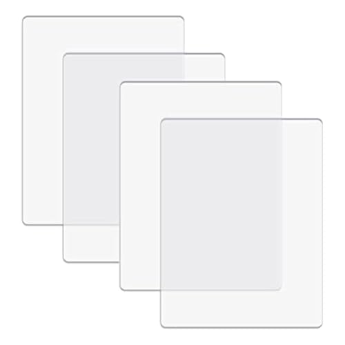 Vjsujehgy 4 Stück Standard-Schneidematten für Stanzmaschinen, Schneidebrett Aus Polycarbonat-Kunststoff, Schneidematte, Stanzbrett von Vjsujehgy