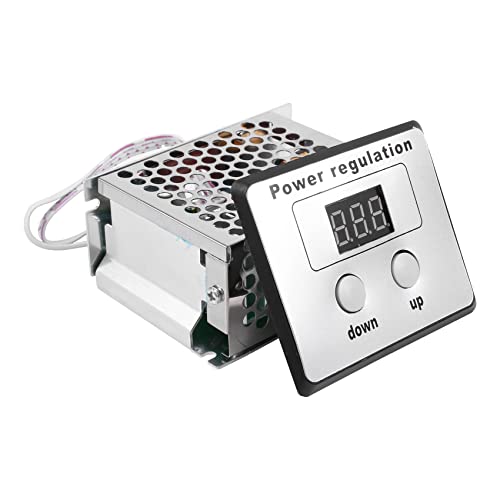 Vjsujehgy 4000 Watt 220 V AC SCR Spannungsregler Dimmer Elektromotor Speed Temperaturregler fuer Warmwasserbereiter Kleine Motoren von Vjsujehgy