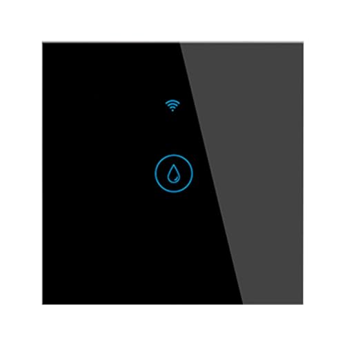Vjsujehgy 40A Tuya Smart Wifi Warmwasserbereiter Boiler Touch-Schalter Klimaanlage Licht Timing EU Wand App für Home Schwarz von Vjsujehgy