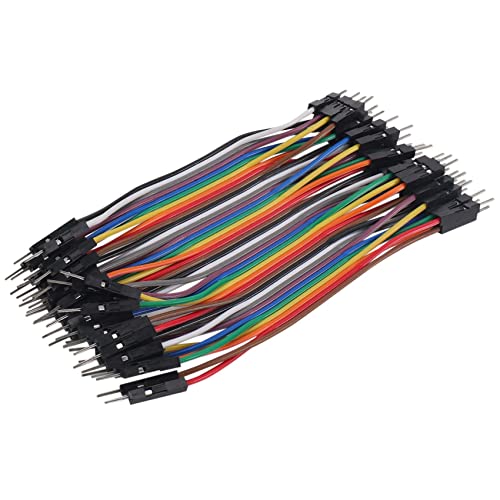 Vjsujehgy 40x 10cm Breadboard Steckbruecken Drahtbruecken Stecker Male to Male Jumper Wires Kabel Vjsujehgy 40x 10cm Breadboard Steckbruecken Drahtbruecken Stecker Male to Male Jumper Wires Kabel von Vjsujehgy