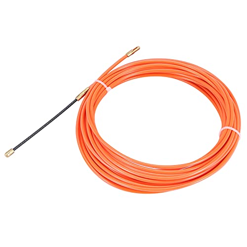 Vjsujehgy 4Mm 10 Meter Orange Fuehrungsvorrichtung Nylon Elektrische Kabel Push Pullers Kanal Schlange Rodder Fisch Band Draht von Vjsujehgy
