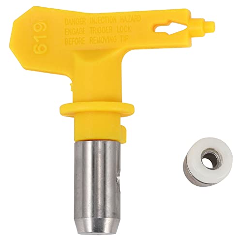 Vjsujehgy 5 StüCke Reversible Airless Spritz DüSen Airless Farbspritz DüSen Sprayer DüSe Spritz Maschine Teile (211 313 415 517 619) von Vjsujehgy