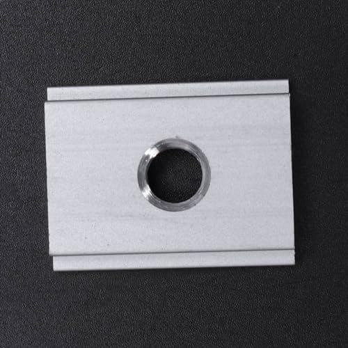 Vjsujehgy 5 Stücke M8 T-Track Slider Gleit Mutter Aluminium Legierung T Nuten für Bearbeitungs Werkzeug Jigs Schrauben Schlitz Fastener von Vjsujehgy