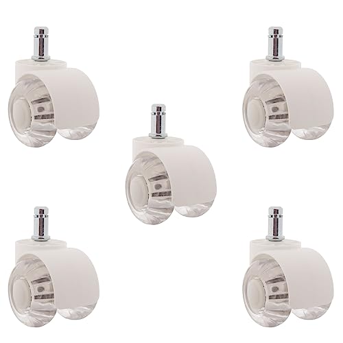 Vjsujehgy 5-Teilige Rollen für BüRo StüHle, 5,1 Cm, StrapazierfäHige, Stummgeschaltete Schreibtisch Stuhl Rollen, Universal Rollen für Alle BöDen Vjsujehgy 5-Teilige Rollen für BüRo StüHle, 5,1 Cm, StrapazierfäHige, Stummgeschaltete Schreibtisch Stuhl Rollen, Universal Rollen für Alle BöDen von Vjsujehgy