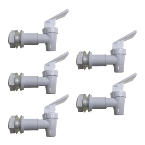 Vjsujehgy 5-Teiliger Wasserhahn mit Schalter, Glas, Weinflasche, Kunststoff, Wasserhahn, Glas, Weinfass, Wassertank, Wasserhahn von Vjsujehgy