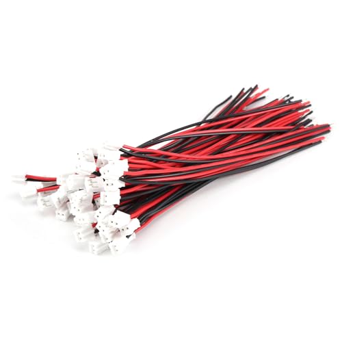 Vjsujehgy 50 Stueck Mikro JST 2.0 2P Stecker Draehte Kabel Vjsujehgy 50 Stueck Mikro JST 2.0 2P Stecker Draehte Kabel von Vjsujehgy