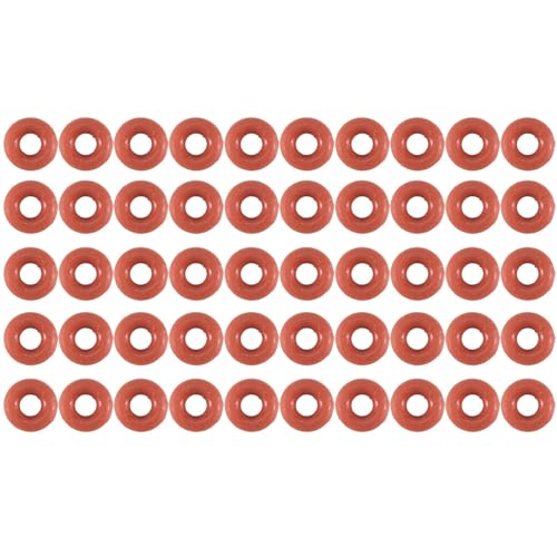 Vjsujehgy 50 Stück Silikon O-Ring Dichtung Dichtung 3Mm X 8Mm X 2,5Mm von Vjsujehgy