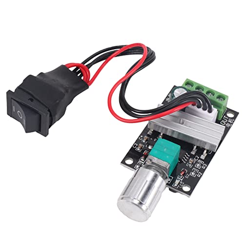 Vjsujehgy 6 V 12 V 24 V 3A PWM DC-Motordrehzahlregler VorwäRts-RüCkwäRts-Schaltersteuerung 1203B von Vjsujehgy