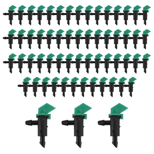 Vjsujehgy 60 StüCke 4GPH Abnehmbarer Tropfsprinkler BewäSserungstropfstrahler GartenfahnenbewäSserungstropfer, für BäUme und SträUcher von Vjsujehgy