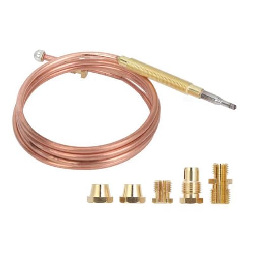 Vjsujehgy 60 cm Gasherd Thermoelement Heizung Teil Universal Kamin Adapter Digitaler Temperaturregler von Vjsujehgy