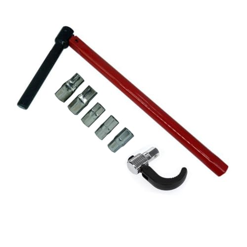 Vjsujehgy 7-Teiliges Steckschlüssel-Set, Klempner-Handwerkzeug, 8–13 Mm, Badezimmer-Wartungs- und Installationsset von Vjsujehgy