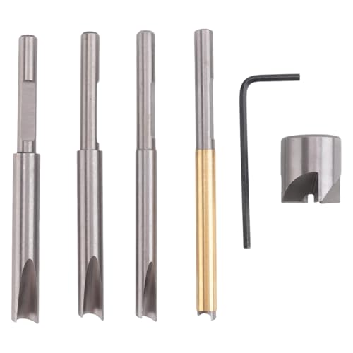 Vjsujehgy 7-Teiliges Stift Fass Trimmer Kit Stift Fass TrimmEN System Trimmer Set, Kopf HüLsen Adapter Sechskant SchlüSsel von Vjsujehgy