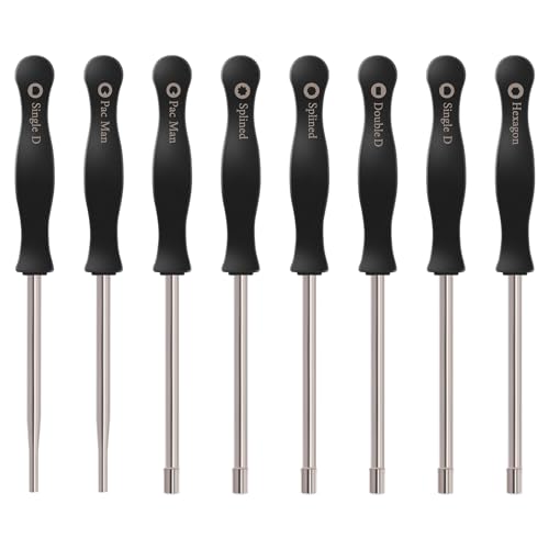 Vjsujehgy 8 Stueck Schraubenzieher Vergaser Einstellwerkzeug Single D Doppel D Sechskant Innensechskant Kit Set von Vjsujehgy