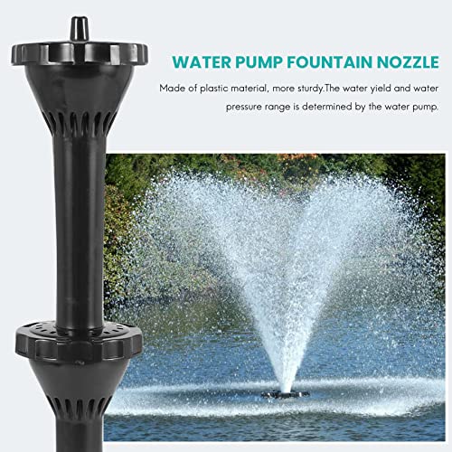 Vjsujehgy 9 Teiliges Kleines Brunnen Düsen Kit Wasser Brunnen Düsen Köpfe für Den Tauch Brunnen Tauch Pumpen Pool von Vjsujehgy