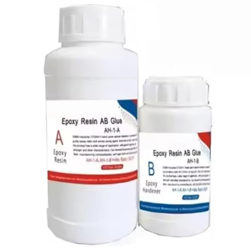 Vjsujehgy AB Carbonfaser-Reparatur-Epoxidharz, Starker für Auto- und Fahrradteile, Epoxidharz, Transparent, Kit A100 G-B27 G von Vjsujehgy