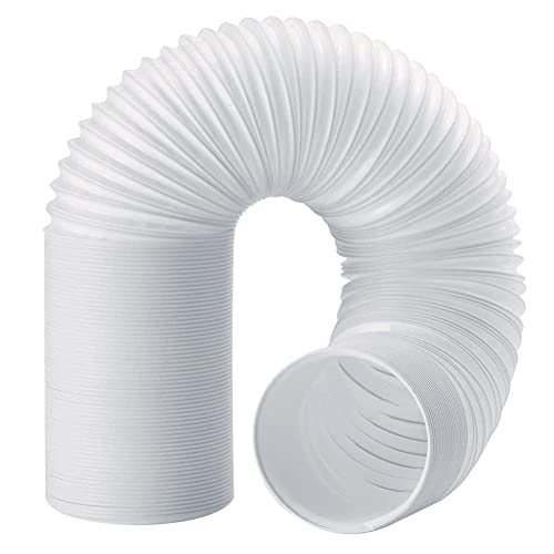 Vjsujehgy Abluftschlauch 130 Mm, Abluftschlauch für Klimaanlage, PVC-, Klimaanlagenrohr, LüFtungsschlauch, Einziehbar 2 M von Vjsujehgy