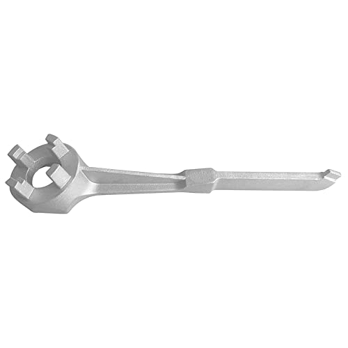 Vjsujehgy Aluminium Fass Stopfen SchlüSsel zum ÖFfnen Von 10 15 20 30 50 55 Gallonen FäSsern, Geeignet für 2 und 3/4 Deckel von Vjsujehgy