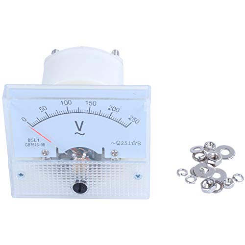 Vjsujehgy Analog 85L1 Ac 250 V Platte Messer Spannungsmeter Messgerät Installation Zubehör von Vjsujehgy