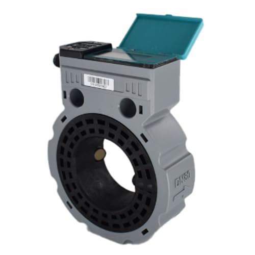 Vjsujehgy Batteriebetriebener Ultraschall-Wasserzähler DN80 RS485 Digitaler Wasserdurchflussmesser IP68 Sandwich-Typ, Einfach zu Bedienen von Vjsujehgy