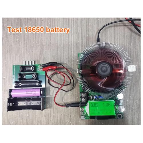 Vjsujehgy Batterietestergehäuse, 4- und 2-Adrige Klemme, 18650, 26650, 14505, 14340, 1425, Batteriegehäusehalter, Test-Aufbewahrungsbox für DL24P von Vjsujehgy