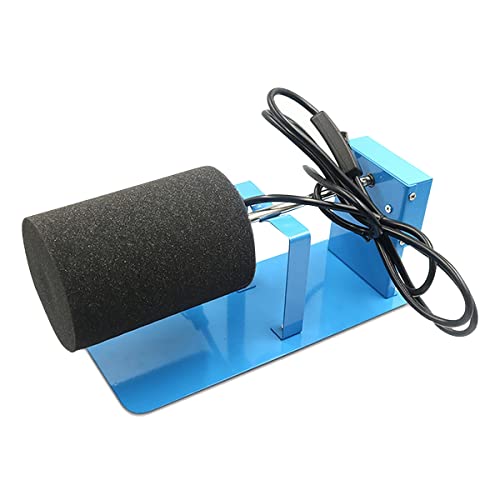 Vjsujehgy Becherwender Aus Aluminiumlegierung, DIY Elektrischer Becherdreher, Rotator, Sicherer Rotierender Färberbedarf zum Trocknen Von Harzhandwerk, EU-Stecker von Vjsujehgy