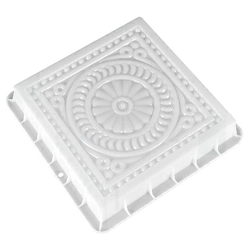 Vjsujehgy Betonform, Quadratisch, für DIY-Pflaster, Kunststoffform, Simulation Von Beton, Ziegel, Landschaft, Pedal, Garten, Straße, Form von Vjsujehgy