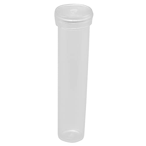Vjsujehgy Blumen RöHre 100Er-Pack Blumen RöHre, Blumen Ampullen, Blumen Wasser RöHre für Blumen Arrangements, Durchsichtiger Kunststoff, 0,6 X 0,6 X 2,8, ÖFfnung 3 Mm von Vjsujehgy