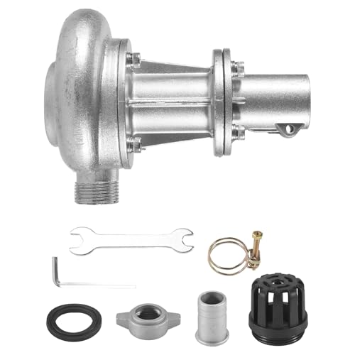 Vjsujehgy BüRste Rasen Trimmer Rasen MäHer Wasser Heber Pumpen Kopf 1 Aluminium Legierung Trimmer Teile Garten BewäSserung Werkzeug Kit von Vjsujehgy