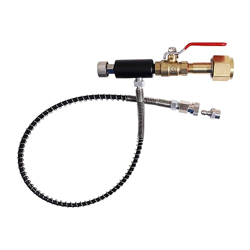 Vjsujehgy CO2 Nachfülladapter zum Anschluss An Sahnespender-Zylinder, CGA320 zu M11X1 Von Hoher Qualität Vjsujehgy CO2 Nachfülladapter zum Anschluss An Sahnespender-Zylinder, CGA320 zu M11X1 Von Hoher Qualität von Vjsujehgy