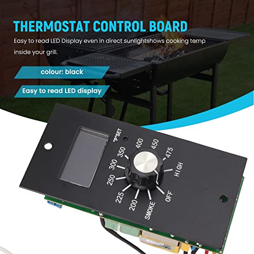 Vjsujehgy Digitale Thermostat Steuerung Karte für Pellet Grills, Kompatibel mit PB700, 340, 440, 820, BBQ von Vjsujehgy