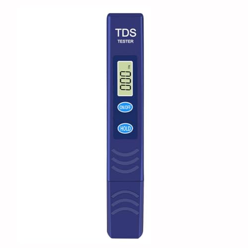 Vjsujehgy Digitaler Wasserteststift mit Messbereich 0-9990 PPM, für Landwirtschaft, Aquarien, Pools von Vjsujehgy