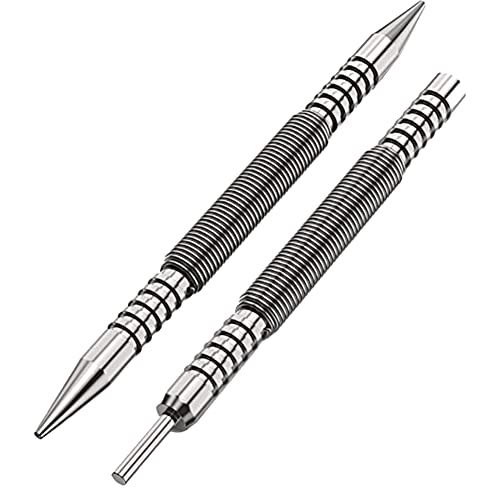 Vjsujehgy -Doppelend-Nagelstanzer-Set, Doppelkopf-Nagelstanzer, Geladener Marker, Metall-Holzbearbeitungsbohrer, Türstift-Entfernung von Vjsujehgy