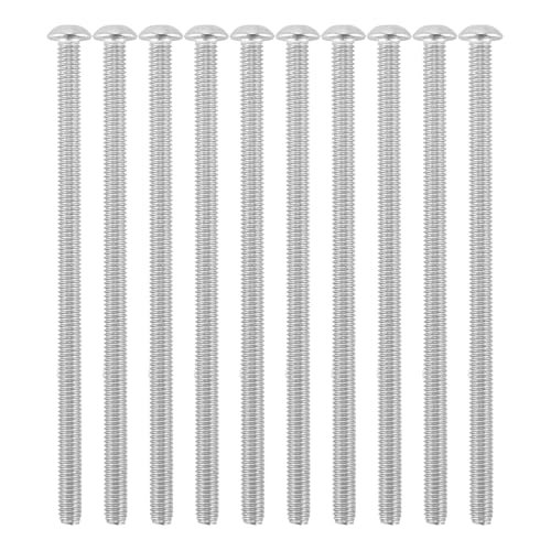 Vjsujehgy Edelstahl-Linsenkopfschraube, Innensechskantschrauben Typ: / 4Mm SchraubengrößE: X 80Mm Anzahl Pro Verpackung: 10 von Vjsujehgy
